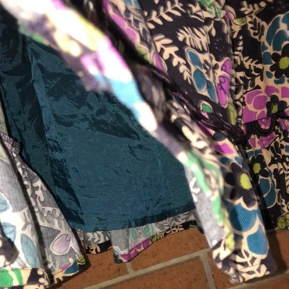 💜ANTHROPOLOGIE💜FEI FLORAL CORD SKIRT💜 - Picture 6 of 7